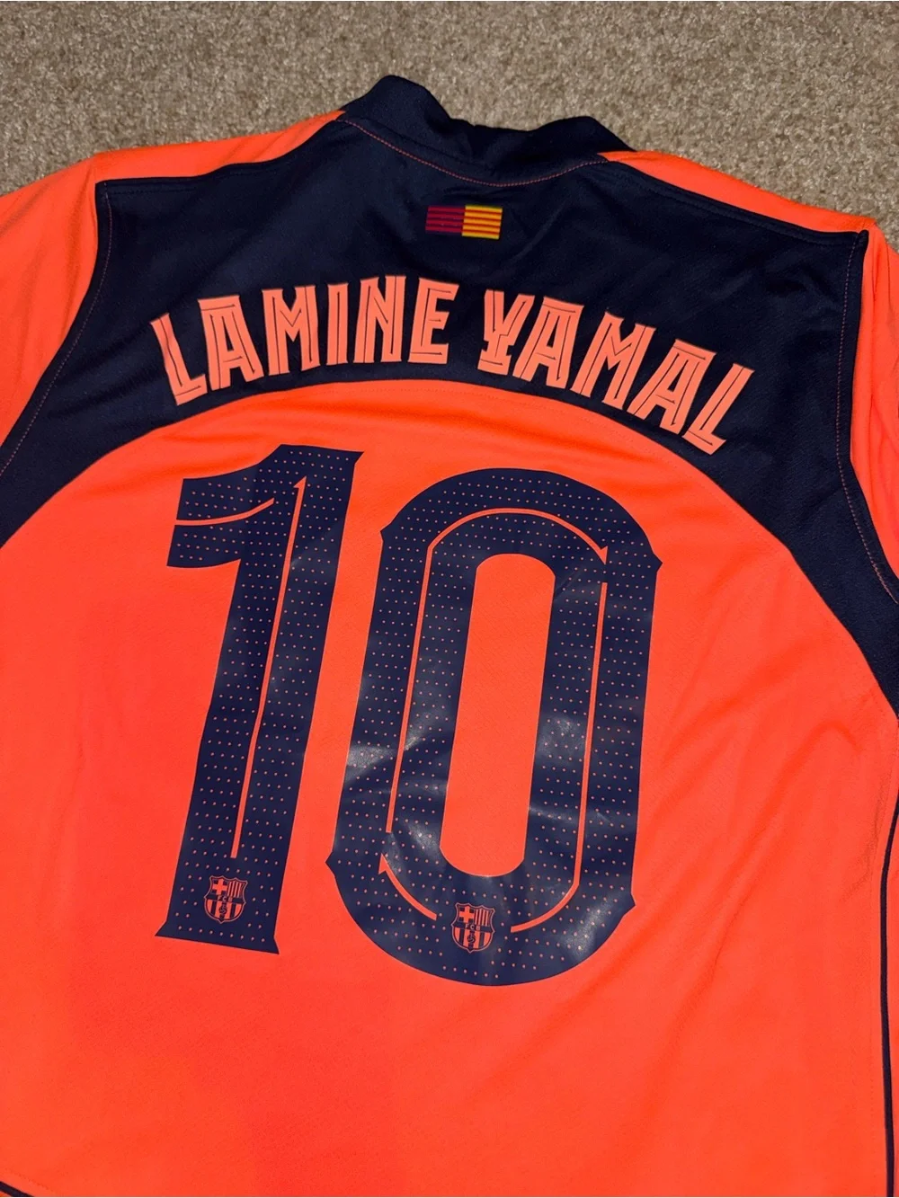 Nike FC Barcelona 2025/2026 Lamine Yamal #10 Men’s Third Soccer Jersey 🆕